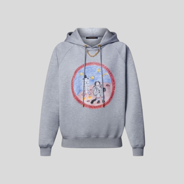 루이비통 캣 스탬프 후디