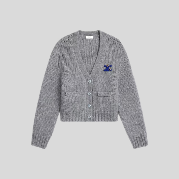 셀린느캐시미어 & 실크 가디건