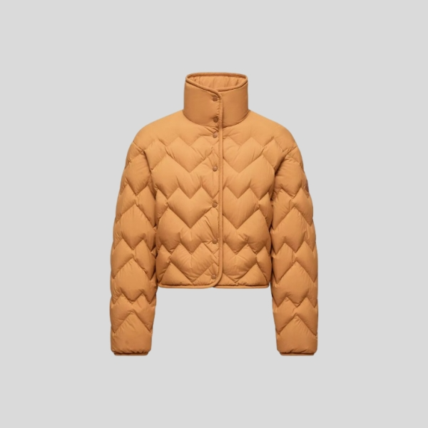 몽클레르 세네비 하트 퀼팅 숏 다운 자켓