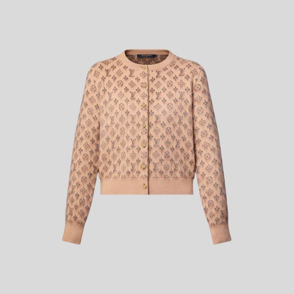 루이비통 브러시드 모노그램 가디건