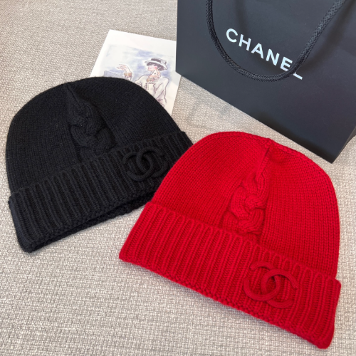 샤넬 k코코 니트 비니(2color)