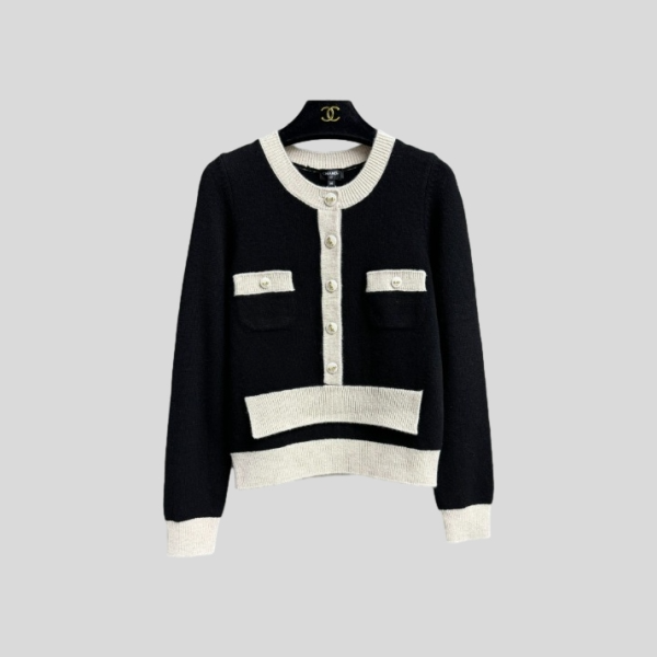 샤넬 페이크 투피스 스웨터