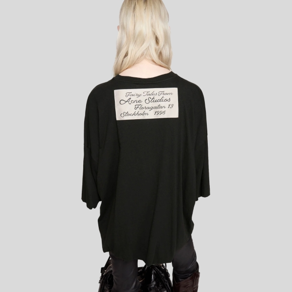 아크네 스튜디오 셔링 로고 티셔츠