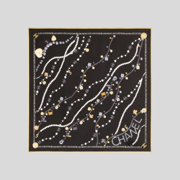 샤넬 펄 액세서리 스카프