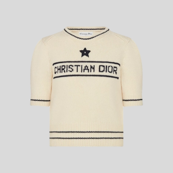 디올 반소매 스웨터