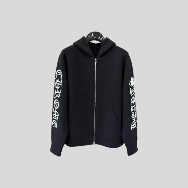 크롬하츠 캐시미어 집업 자켓