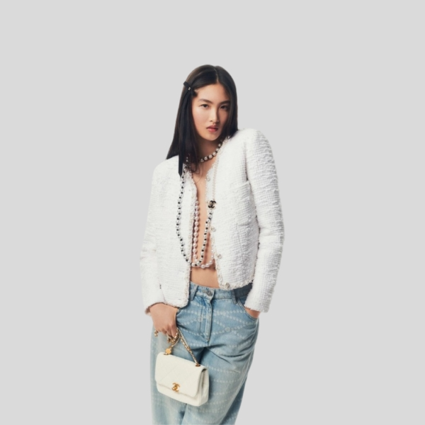 샤넬 진주 자켓