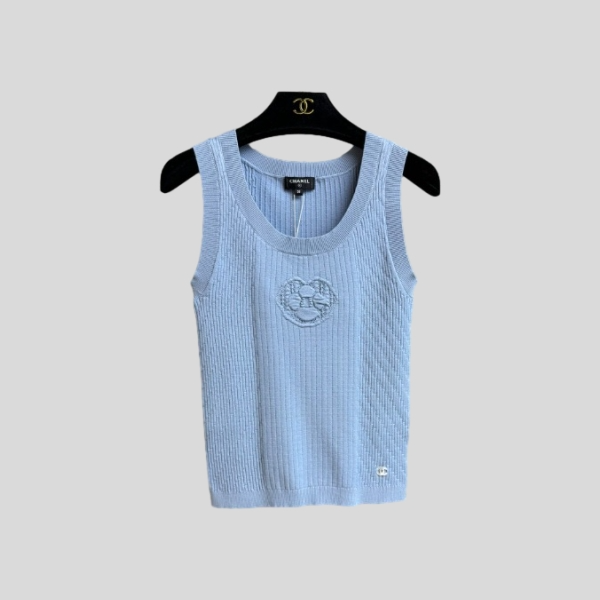 샤넬 니트 베스트