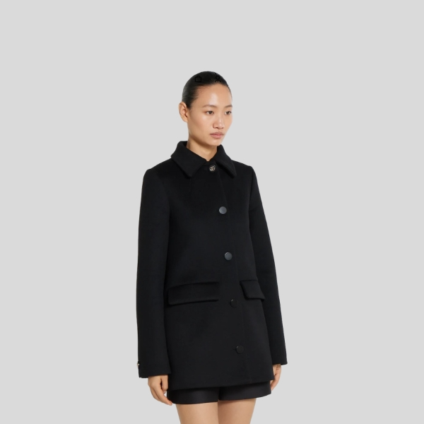 구찌 홀스빗 버튼의 울 코트