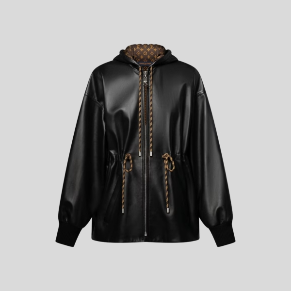 루이비통 레더 페플럼 파카