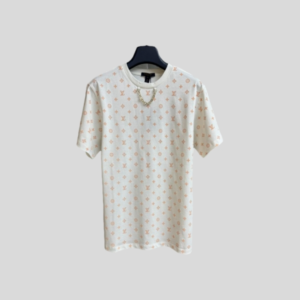 루이비통 모노그램 프린트 티셔츠