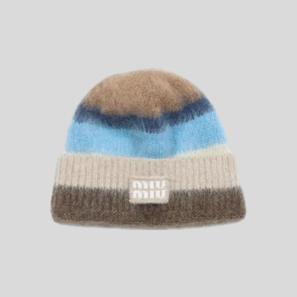 미우미우 모헤어 니트 비니