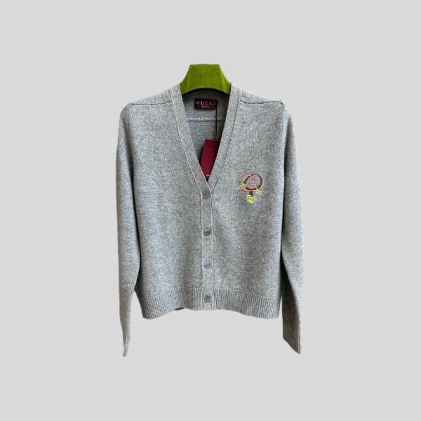 구찌 그레이 스터럽 스웨터