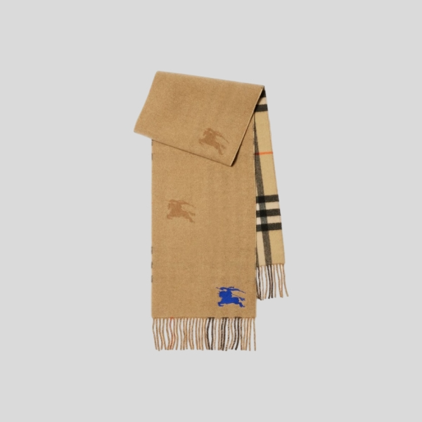 버버리 리버시블 EKD 체크 캐시미어 스카프